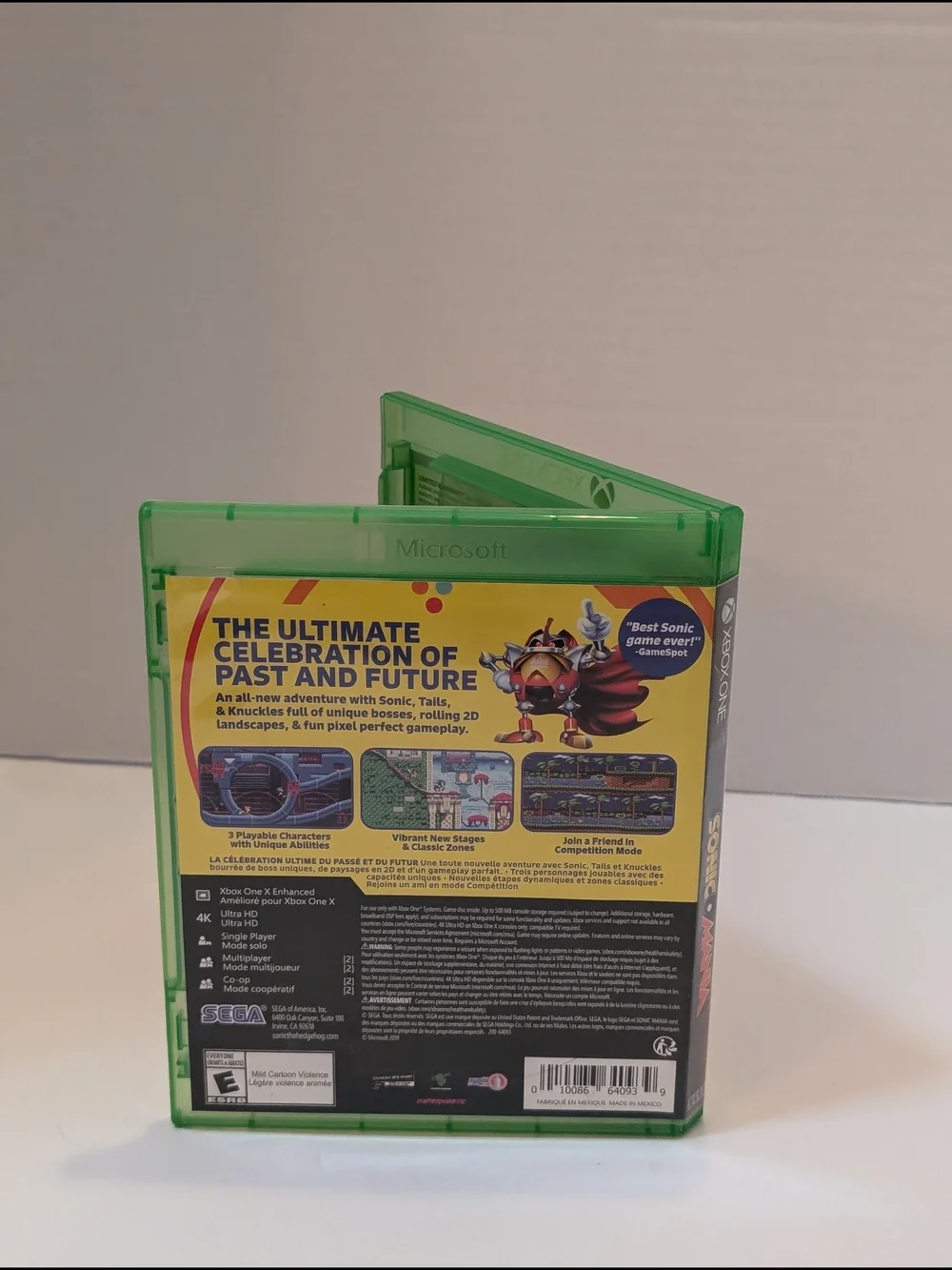 Microsoft Xbox One _ Sonic Mania